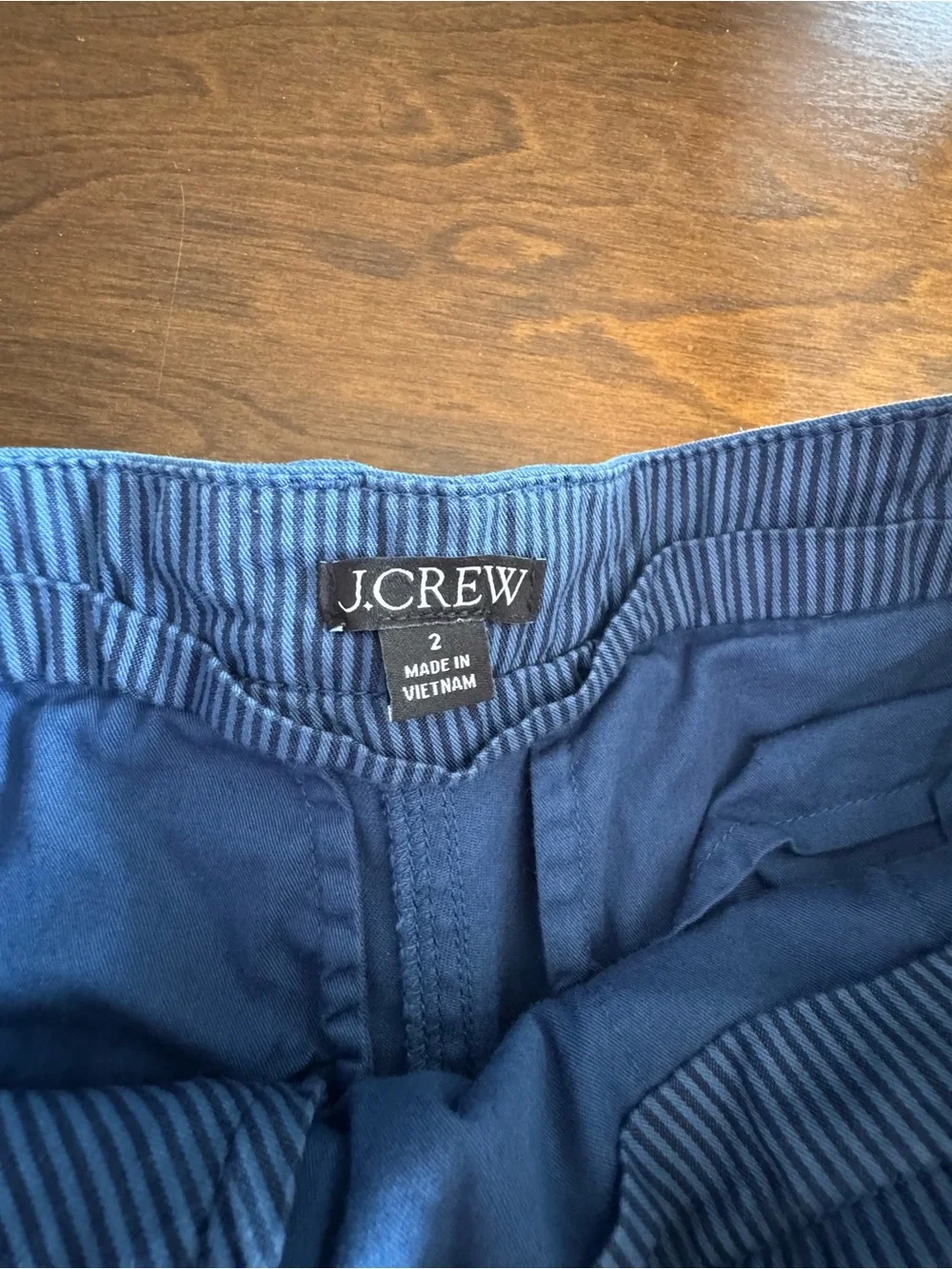 JCrew Casual Light Blue Women's Bermuda Shorts